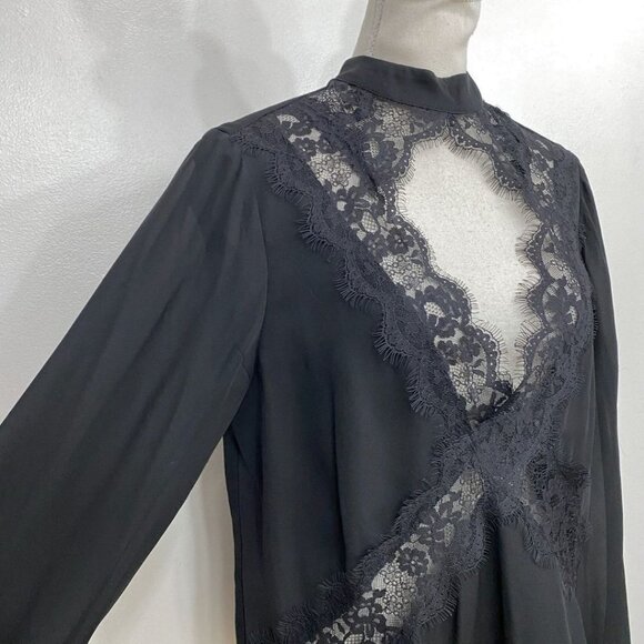 Cami NYC Black Lace Blouse - Picture 5 of 11